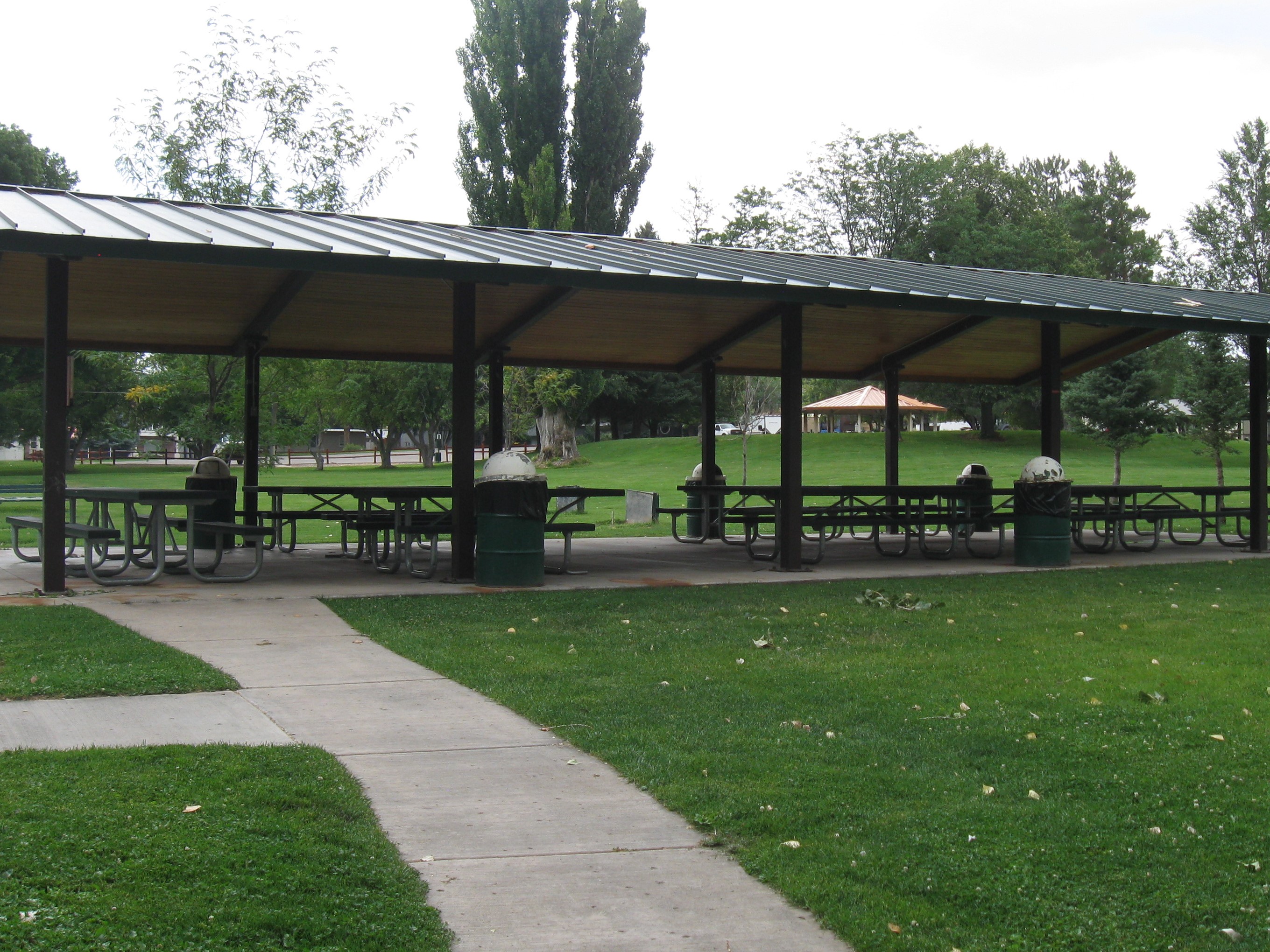 Elk's Park playground gazebo