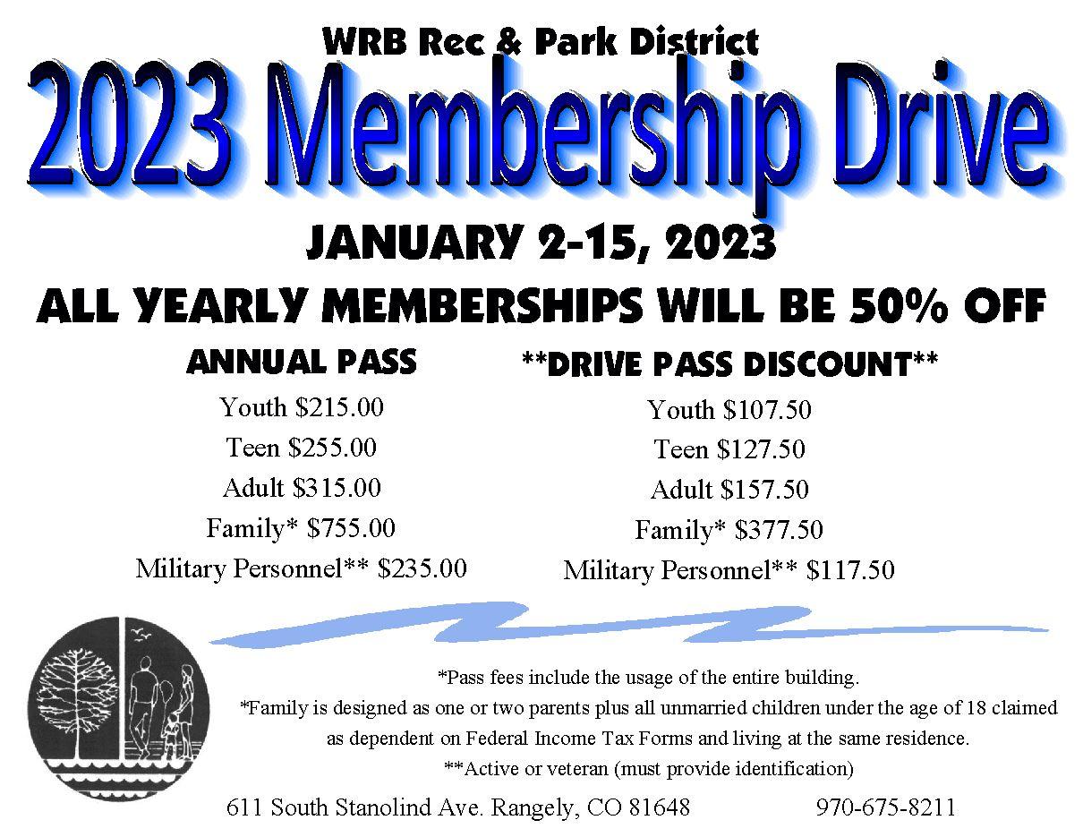 2023 membership drive
