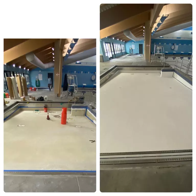 Before and After Photo Kiddie pool